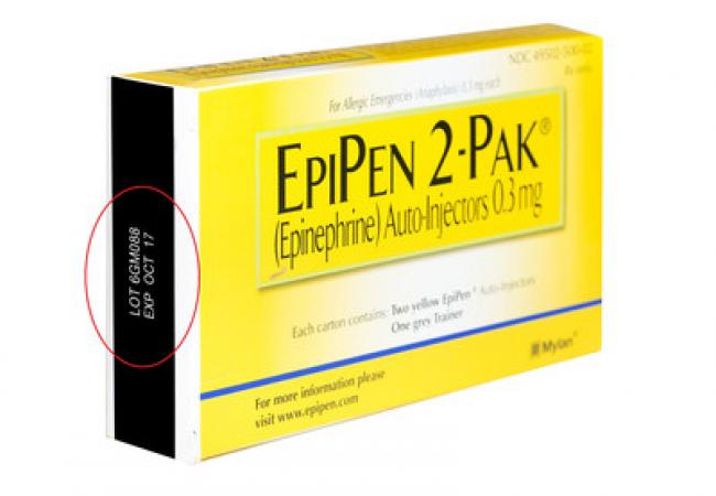 FDA Alerts Consumers of Nationwide Voluntary Recall of EpiPen and EpiPen Jr.